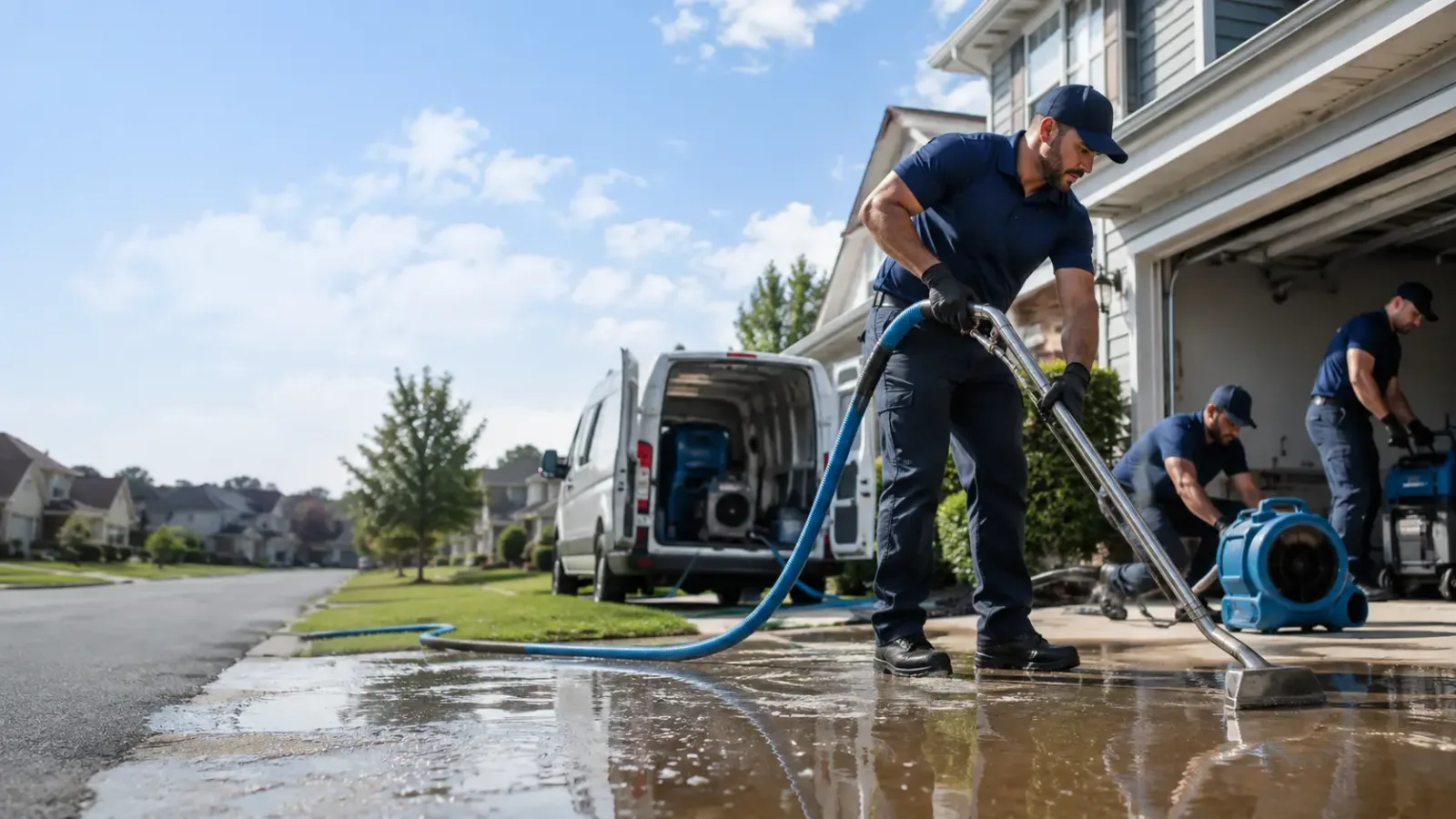 Flood Damage Restoration in South Heart, ND